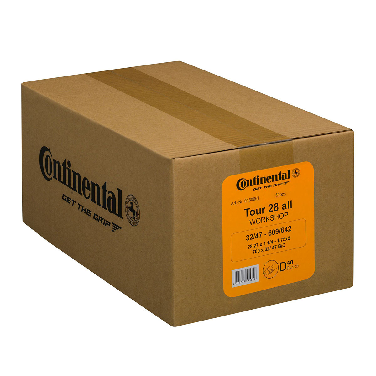 Slang CONTINENTAL TOUR 28" 32-47/622-642 Bulk, D40mm