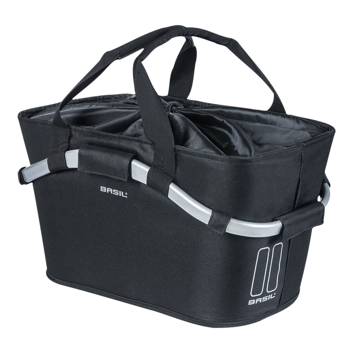 Bakorg BASIL Classic Carry All MIK. för pakethållare. svart