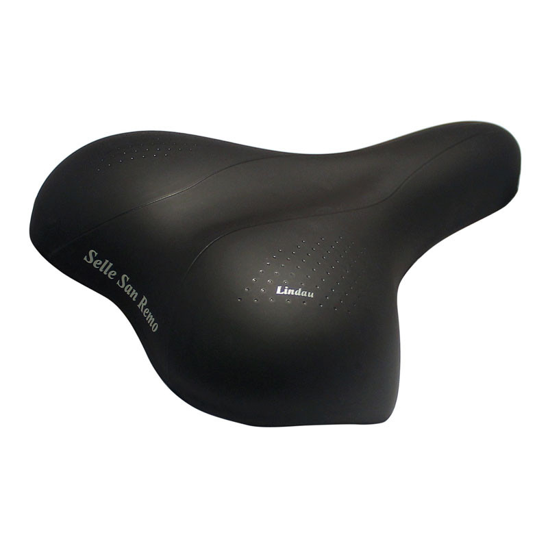 Sadel SELLE SAN REMO Lindau Komfort. svart 258x190mm