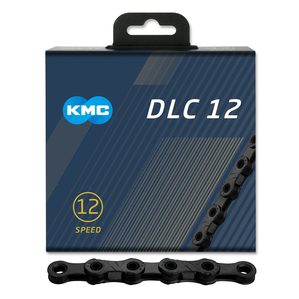 Kedja KMC DLC 12, 12-delad, svart, 126L - PowerFactory
