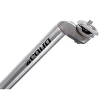 Sadelstolpe CAVO 25.4x400mm. silver. alu. inkl.klamma