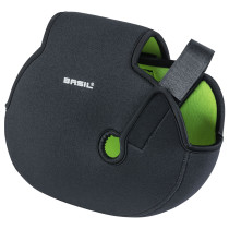 Motorskydd för elcykel BASIL, universal, black lime