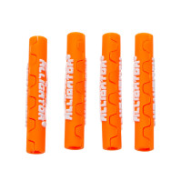 Ramskydd silicon ALLIGATOR för 5mm hölje, 4st/förp, orange