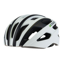 Cykelhjälm Cavo Road, Vitt/svart, Inmold, M, 54-58cm