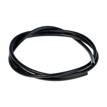 Bränsleslang FORTE gummi 2,5 x 5mm Svart