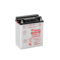 Batteri YUASA YB12AL-A, inkl. utan syra