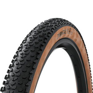 Däck 29" CONTINENTAL Dubnital Race Rapid 60-622, vikbart, TR, svart/brun