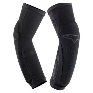 Knä/ Skenbensskydd ALPINESTARS, Paragon Plus, storlek S, svart-acid-gul
