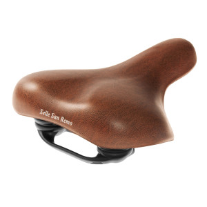 Sadel SELLE SAN REMO Vienna Komfort. brun 252x222mm