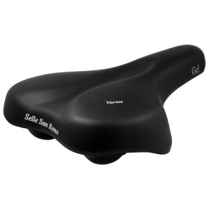 Sadel SELLE SAN REMO Varese GEL Komfort, svart 265x200mm