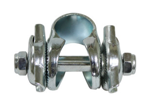 Sadelstolpsklamma CAVO standard. zink