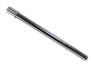 Sadelstolpe CAVO. stål/silver. 19-22x300mm