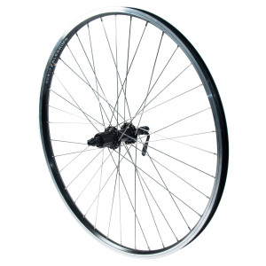 Bakhjul 26" 18-559 SHIMANO Acera Center lock 8/9/10-delad. QR. ALEX ACE 17. 36h