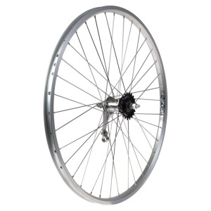 Bakhjul 26" 22-584 SHIMANO 1-vxl, alu, dubbelbottnad, 36h