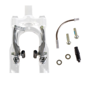 V-broms CAVO. 110mm. silver