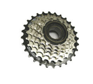 Frikrans SHIMANO, 6-delad, MF-TZ20, 14-28T