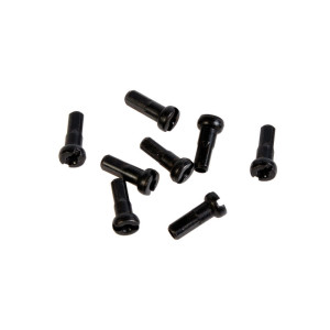 Nippel SAPIM. 2 X 12mm. 100 st. svart