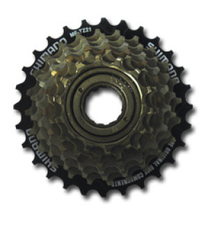 Frikrans SHIMANO, 7-delad, MF-TZ500, 14-28T