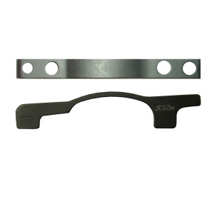 Skivbromsadapter Postmount. Fram 160mm/ Bak 140mm