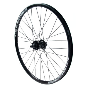 Framhjul 27,5" 23-584 XC Disc, Alex DP23, QR, dubbelbottnad, 32h, svart, TR