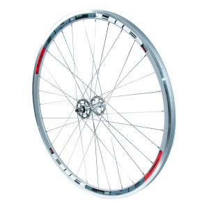 Framhjul 28" 15-622. Fixie. satin. mutter. 32h
