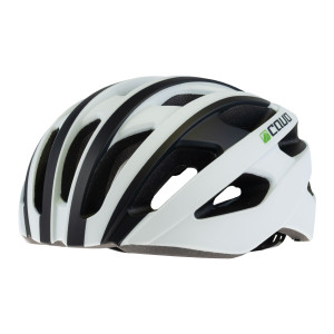 Cykelhjälm Cavo Road, Vitt/svart, Inmold, L, 58-61cm