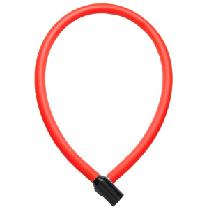 Wirelås TRELOCK KS106, 6x600mm, röd