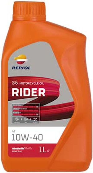 Motorolja REPSOL Rider 4T 10W40, 1L, Mineralbaserad